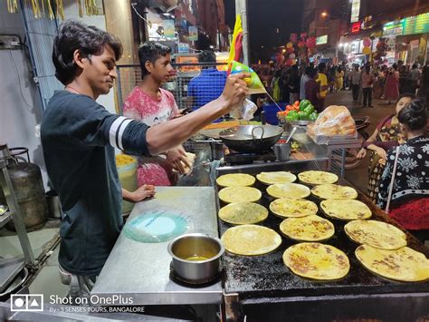 Food street walk in Bangalore to savor the local delicacies