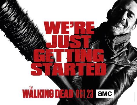 'The Walking Dead': Negan Is 'Just Getting Started' in Season 7 Key Art