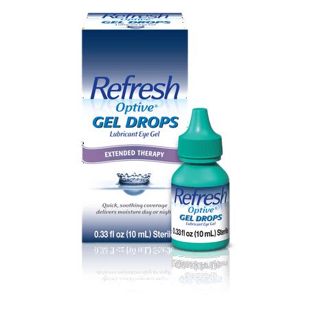 Refresh Optive® Gel Drops Lubricant Eye Gel, 0.33 fl oz - Walmart.com