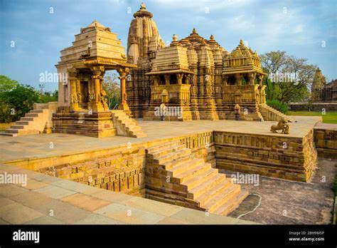 Khajuraho temples, Madhya Pradesh, India Stock Photo - Alamy