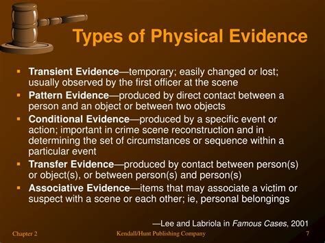 PPT - Chapter 2: Types of Evidence PowerPoint Presentation, free ...