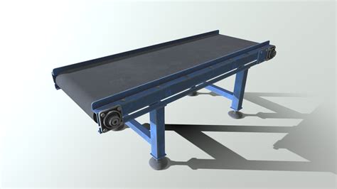 Simple rubber conveyor - Download Free 3D model by scailman [0819b51] - Sketchfab