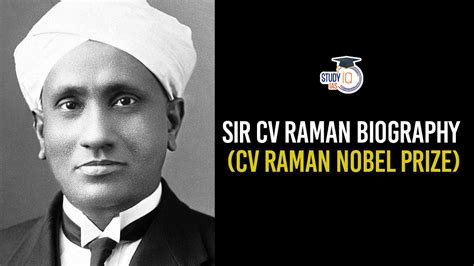 Sir CV Raman Biography, Awarded Nobel Prize for Raman Effect