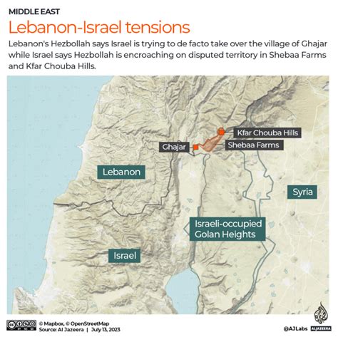 Lebanon-Israel tensions rise, but life continues in disputed Ghajar ...