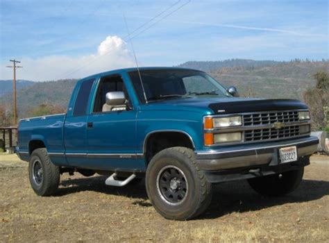 1993 Chevy 4x4 Z71 1500 Lifted pickup truck for sale - Chevrolet C/K ...