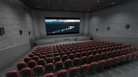 Movie Theater - Buy Royalty Free 3D model by Janis Zeps (@Zeps3D) [33a8f4a] - Sketchfab Store