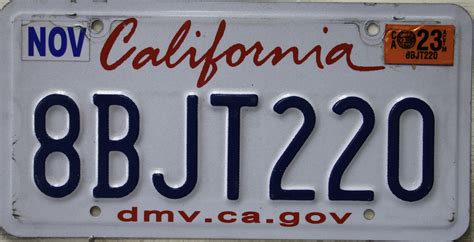 8BJY220 Pair - California - 2023 | Great American Plates