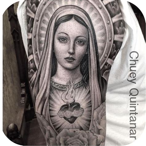 Tattoodo on Instagram: “Pray for us sinners @chueyquintanar #tattoodo” | Tatuagens cristãs ...