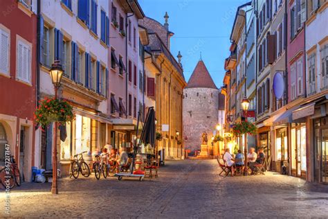 Yverdon Les Bains, Switzerland Stock Photo | Adobe Stock