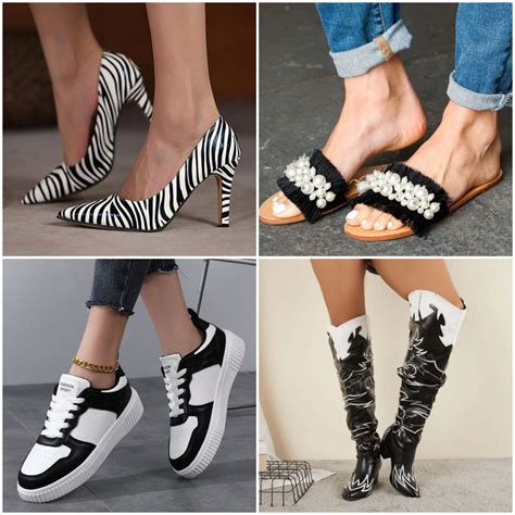 20 Black and White Shoes for Your Inspiration!