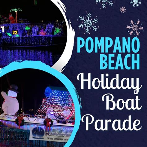 Holiday Boat Parade 2023 - Pompano Beach, FL | Eventlas