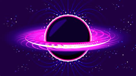 Kurzgesagt Black Hole Wallpaper | Artistic wallpaper, Pop art wallpaper, Black hole wallpaper