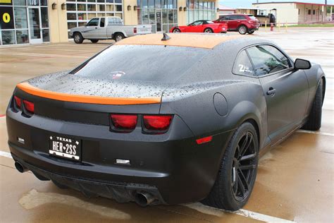 Camaro SS Satin Black Car Wrap | Matte and Satin Wraps | Pinterest ...