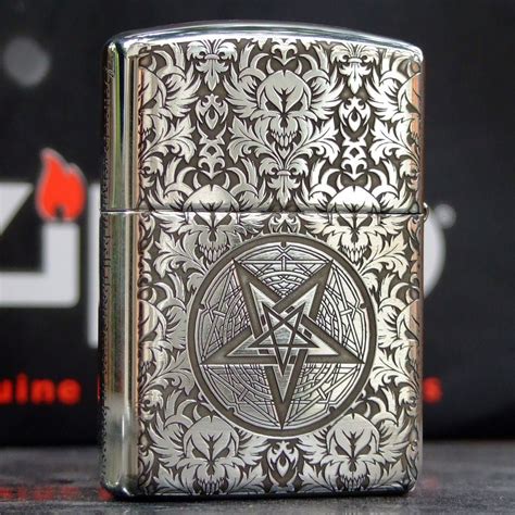 Silver Zippo Lighter Engraved