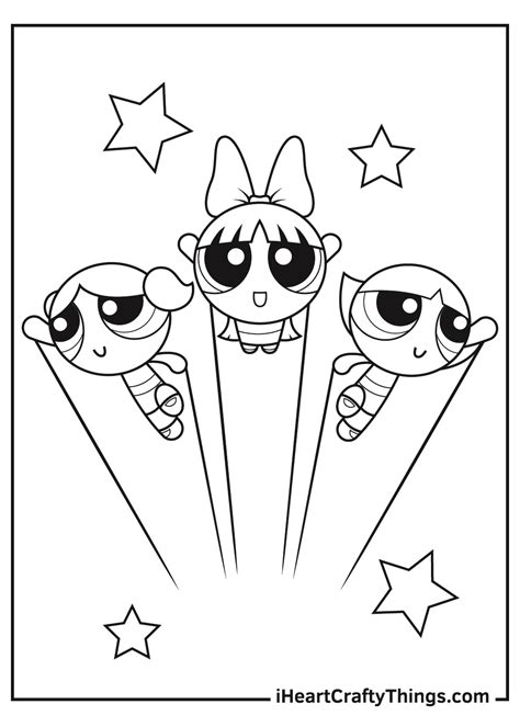 Powerpuff Girls Cartoon 2 Coloring Pages Powerpuff Girls Coloring | Images and Photos finder