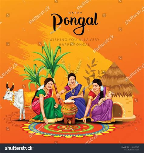 819 Pongal Cartoon Images, Stock Photos & Vectors | Shutterstock