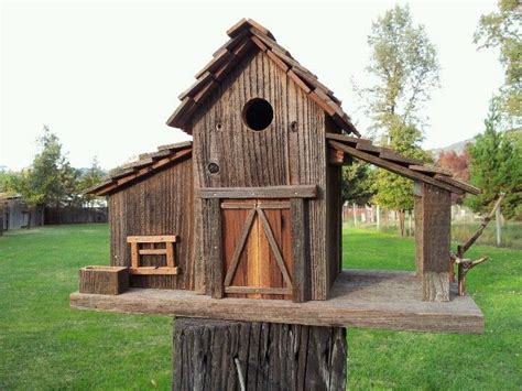 absolutely free idea rustic bird house watch : These free birdhouse ...