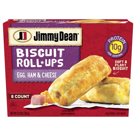 Jimmy Dean Egg Ham & Cheese Biscuit Roll Ups - Shop Entrees & Sides at H-E-B