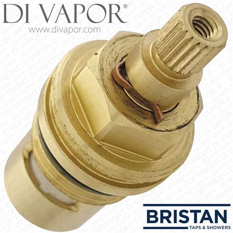 Bristan VLV 04054 Cold Tap Cartridge Replacement Valve - 1/2 Inch, 20 Spline Compatible Cartridge