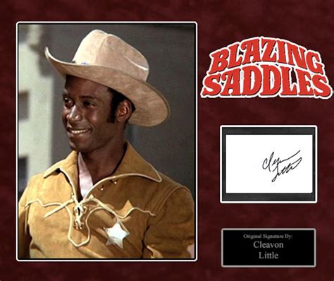 Sold at Auction: "BLAZING SADDLES" - RARE Cleavon Little Original Signature