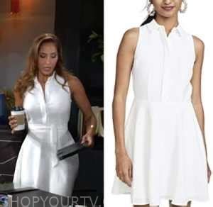 The Young and the Restless: August 2022 Lily Winters's White Sleeveless ...