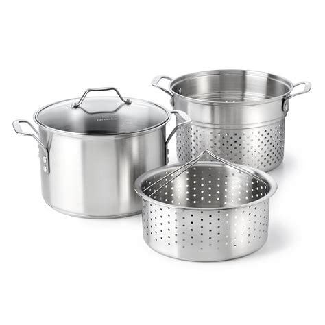 Best calphalon cookware set with strainer lids - 4U Life