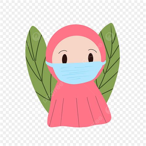 Muslimah Masker PNG, Vector, PSD, and Clipart With Transparent ...