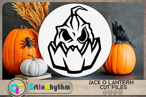 Pumpkin face carving SVG, Jack o lantern SVG