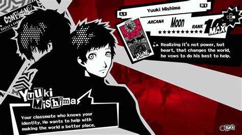 Persona 5 Royal - Yuuki Mishima, the Moon, Confidant Abilities and ...