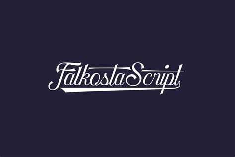 Falkosta Script | Fonts Shmonts