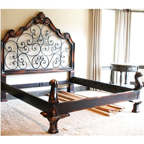 King Size Wrought Iron Bed Frame | EBTH