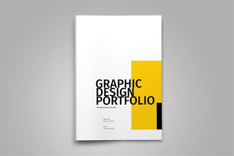 Graphic Design Portfolio Cover Page