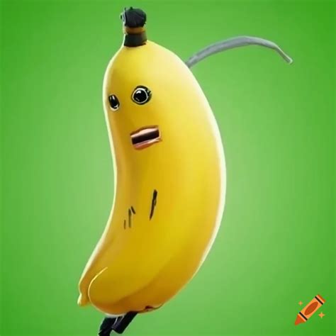 Ea sports banana peely character from fortnite on Craiyon