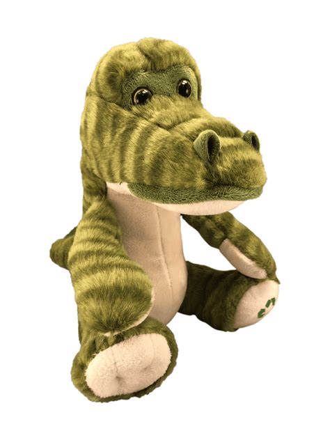 Two-Tone Plush Sitting Gator | Alligator King | Alligator Toys