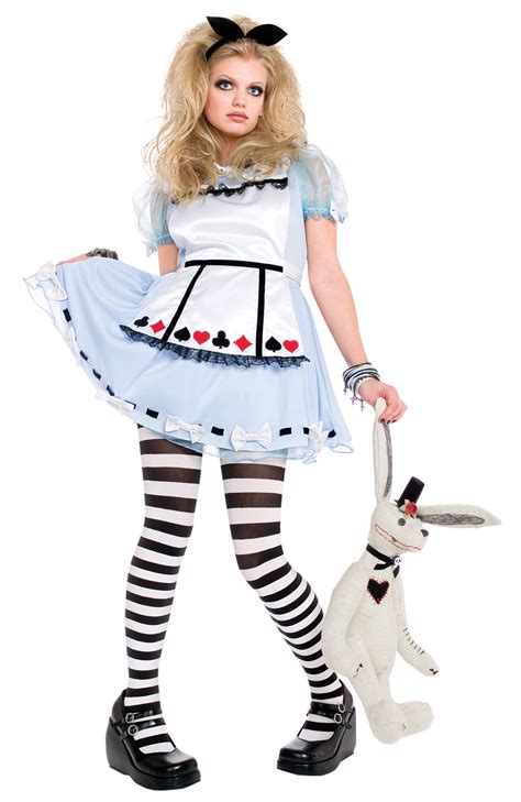 Girl's Alice in Wonderland Costume - CostumePub.com