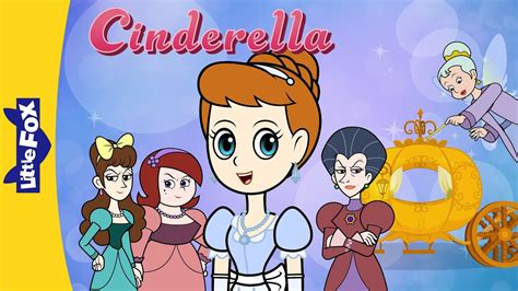 Cinderella Full Story | Fairy Tales | Little Fox | Bedtime Stories for ...