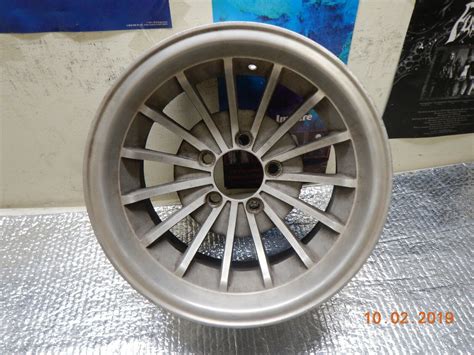 VINTAGE 15x7 KEYSTONE ROWDY 15-SPOKE CYCLONE HURRICANE MAG WHEEL FORD ...