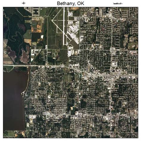 Aerial Photography Map of Bethany, OK Oklahoma