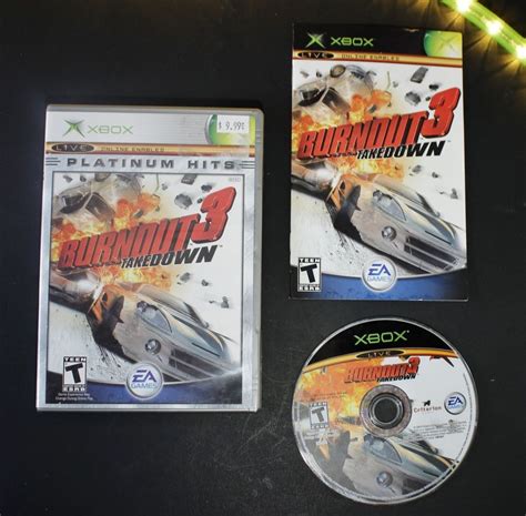 Burnout 3 Takedown Original Xbox Racing Complete Retro Gaming | Retro ...