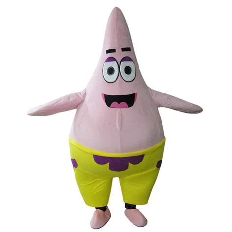 Giant Patrick Star Starfish Spongebob Mascot Costume | Costume Mascot World