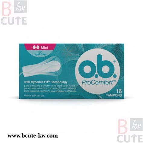 Ob Tampons Mini 16Pcs - Bcute-kw