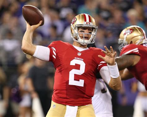 Blaine Gabbert struggling to revive career in San Francisco | USA TODAY Sports Wire