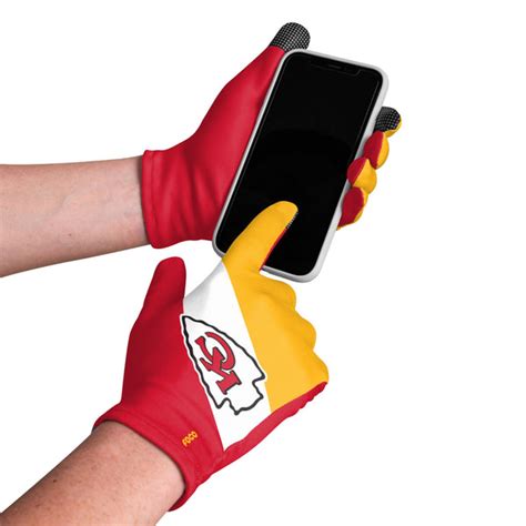 Kansas City Chiefs NFL 2 Pack Reusable Stretch Gloves