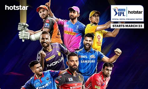 Hotstar is the Official Digital Streaming Partner for the Vivo IPL 2019 ...