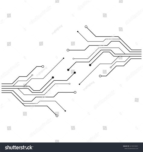 Circuit Logo Template Vector Illustration Stock Vector (Royalty Free) 1610018281