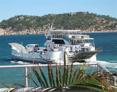 Car ferry to Magnetic Island | Car ferry leaving Magnetic Is… | Flickr