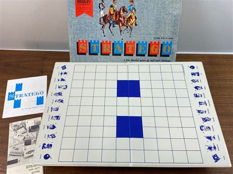 Vintage 1963 Fine Edition vinyl Game Board of Stratego a - Etsy