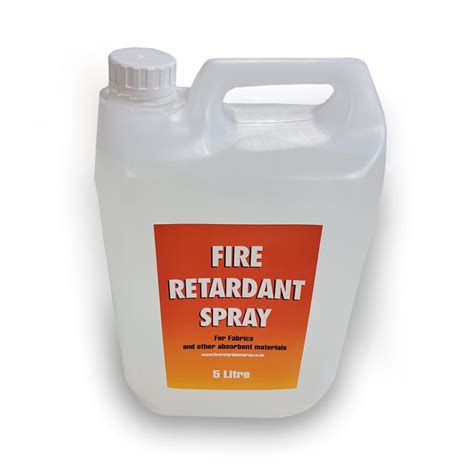 Fire Retardant Spray for Fabrics 5 litre Free UK Delivery