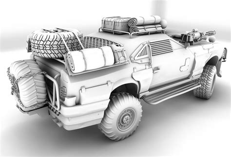 ArtStation - Military Vehicle