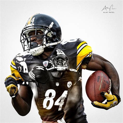 Pittsburgh Steelers Antonio Brown Wallpaper - WallpaperSafari